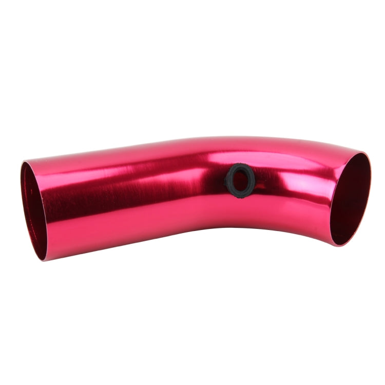 Universal  Air Intake Pipe Super Power Flow Air Intakes Short Cold Racing Aluminium Air Intake Pipe Hose with Cone Filter Kit System (Red) - In Car by buy2fix | Online Shopping UK | buy2fix