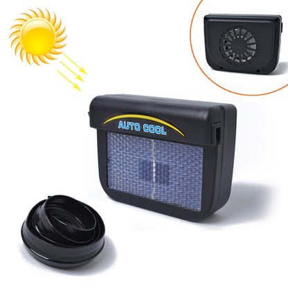 Car Auto Solar Powered Cool Air Vent Cooling Fan Cooler - Heating & Fans by buy2fix | Online Shopping UK | buy2fix
