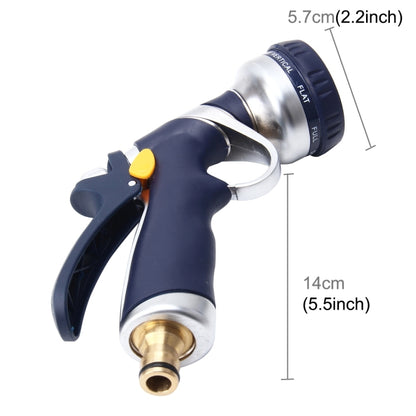 8 Function Garden Water Gun Multi-functional Spray Gun Gardening Spray Gun Watering Guns Adjustable Hose Nozzles 8 Pattern Garden Water Gun - Watering & Irrigation by buy2fix | Online Shopping UK | buy2fix