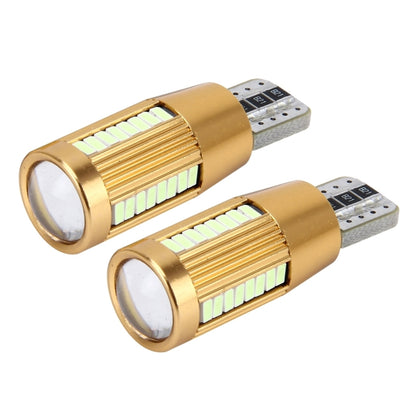 2 PCS T10 2W Constant Current Car Clearance Light with 38 SMD-3014 Lamps, DC 12-16V(Ice Blue Light) - Clearance Lights by buy2fix | Online Shopping UK | buy2fix