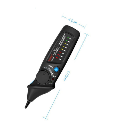 BSIDE AVD06 Non-contact AC Voltage Detectors 12~1000V Induction Electroprobe Pen Type ACV Electric Testers Household Tool with LED Light(White) - Voltage Detector by buy2fix | Online Shopping UK | buy2fix