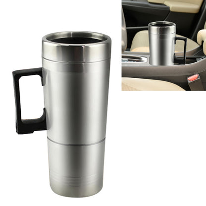 DC 12V Stainless Steel Car Electric Kettle Heated Mug Heating Cup with Charger Cigarette Lighter, Capacity: 300ML - Heating Cups by buy2fix | Online Shopping UK | buy2fix