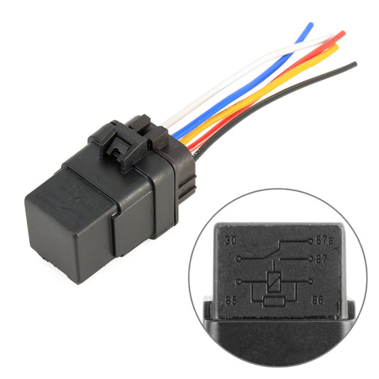 Waterproof Relay with Wire - In Car by buy2fix | Online Shopping UK | buy2fix