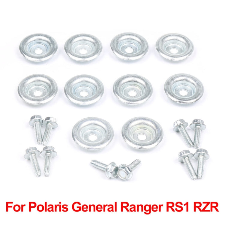 For Polaris General Ranger RS1 Beach Car Modified UTV Skid Plate Washer Bolts - In Car by buy2fix | Online Shopping UK | buy2fix