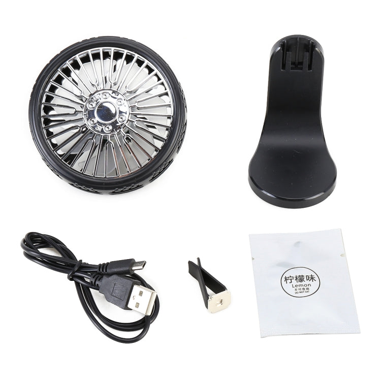 F203B Portable Car Air Outlet Sucker Electric Cooling Fan with Aromatherapy - Heating & Fans by buy2fix | Online Shopping UK | buy2fix