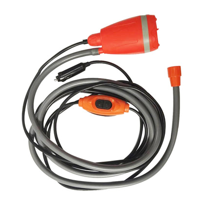 12V Portable Outdoor Universal Car Electric Shower Sprinkler Washer (Orange) - Car washing supplies by buy2fix | Online Shopping UK | buy2fix