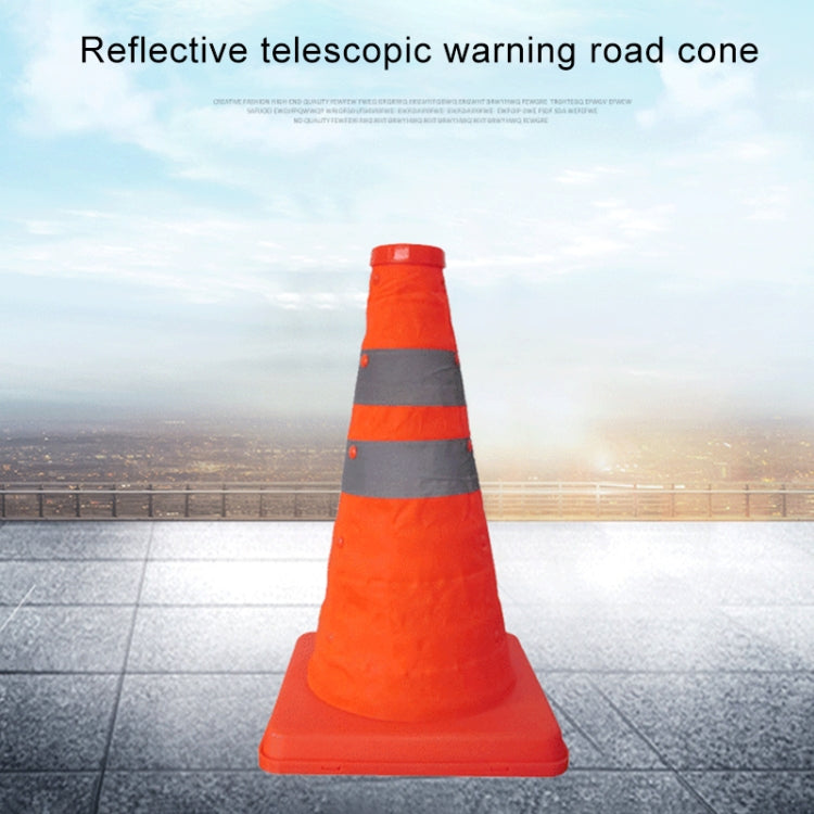 Lift Road Safety Road Cones with Warning Light Height: 30cm -  by buy2fix | Online Shopping UK | buy2fix