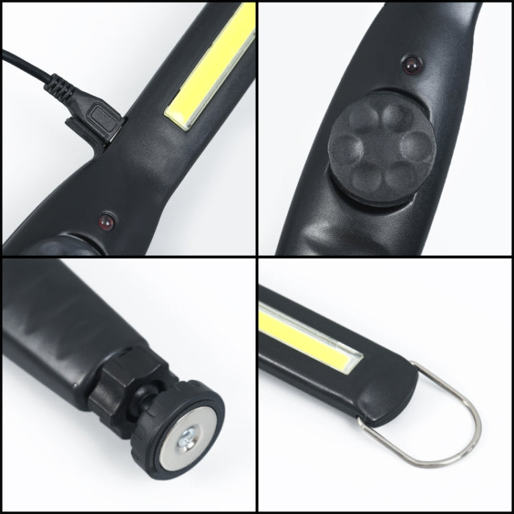 Car Home Car Work Maintenance Lamp Inspection Maintenance Light Emergency COB Charging Lamp(Yellow) - In Car by buy2fix | Online Shopping UK | buy2fix