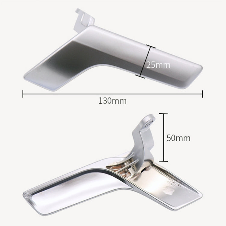 Car Right Side Electroplating Matte Inner Door Handle for Mercedes-Benz C Class W204, Left and Right Drive Universal - In Car by buy2fix | Online Shopping UK | buy2fix