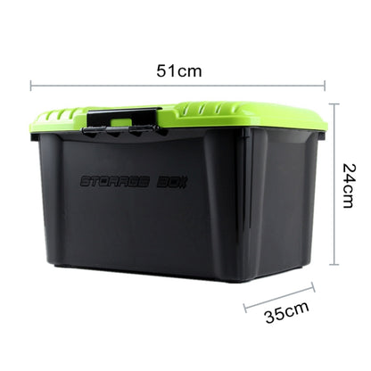 3R-2001 Car / Household Storage Box Sealed Box, Capacity: 30L (Green) - In Car by 3R | Online Shopping UK | buy2fix