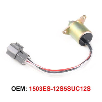 Yanmar Engine Flameout Solenoid Valve 1503ES-12S5SUC12S - In Car by buy2fix | Online Shopping UK | buy2fix