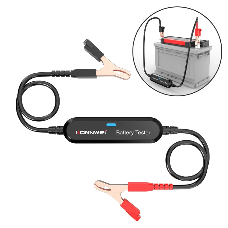 KONNWEI BK100 X431 BST360 Car Bluetooth Battery Tester (Black) - In Car by KONNWEI | Online Shopping UK | buy2fix