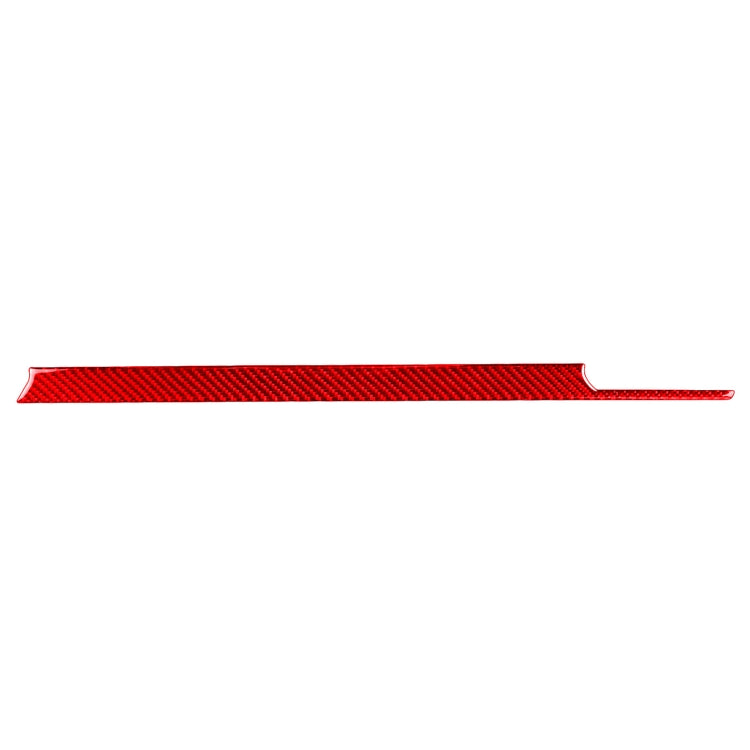 For Honda CRV 2007-2011 Carbon Fiber Car Co-pilot Center Control Trim Decorative Sticker,Left Drive (Red) - In Car by buy2fix | Online Shopping UK | buy2fix