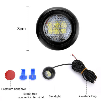 Car LED Super Bright Eagle Eye Reversing Light DC12V / 5W / 6000K / 650LM with Decoding - In Car by buy2fix | Online Shopping UK | buy2fix
