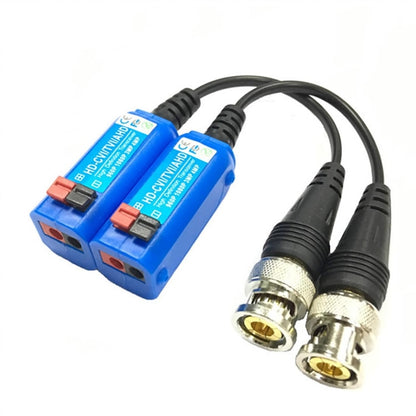 2 PCS Anpwoo 800C Spliceable Top Press Screwless-type Video Balun HD-CVI/AHD/HDVI 1CH Passive Transceiver - Video Balun by Anpwoo | Online Shopping UK | buy2fix