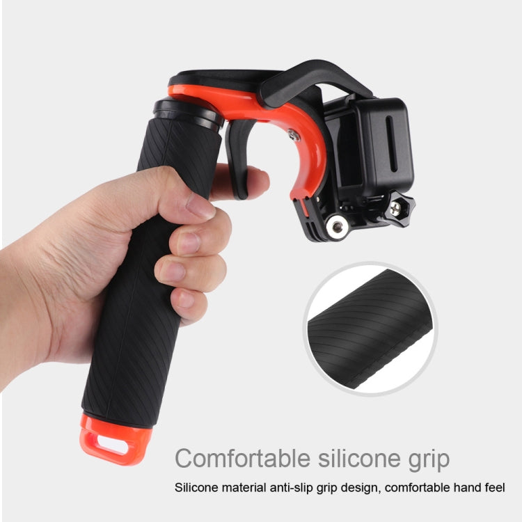 Shutter Trigger + Floating Hand Grip Diving Buoyancy Stick with Adjustable Anti-lost Strap & Screw & Wrench for DJI Osmo Action - DJI & GoPro Accessories by buy2fix | Online Shopping UK | buy2fix