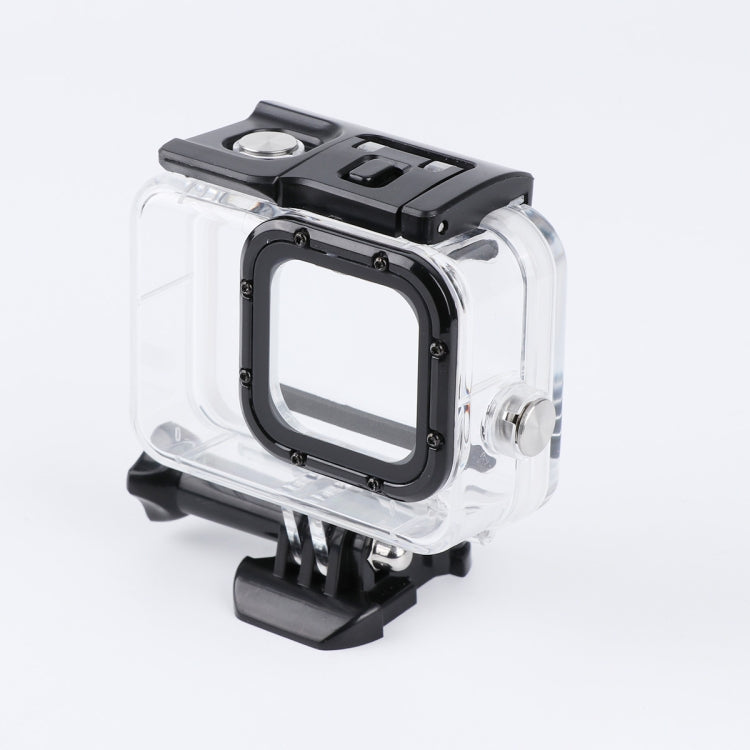 For GoPro HERO8 Black 45m Waterproof Housing Protective Case with Buckle Basic Mount & Screw (Transparent) - DJI & GoPro Accessories by buy2fix | Online Shopping UK | buy2fix