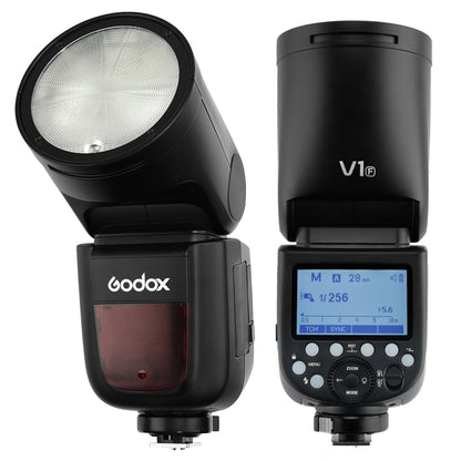 Godox V1F Round Head TTL Flash Speedlite for FUJIFILM(Black) - Shoe Mount Flashes by Godox | Online Shopping UK | buy2fix