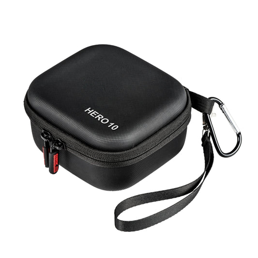 STARTRC Diamond Texture PU Leather Storage Bag for GoPro HERO10 Black(Black) - DJI & GoPro Accessories by STARTRC | Online Shopping UK | buy2fix