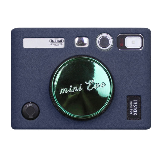 PULUZ Soft Silicone Protective Case for FUJIFILM instax mini Evo (Blue) - Camera Accessories by buy2fix | Online Shopping UK | buy2fix