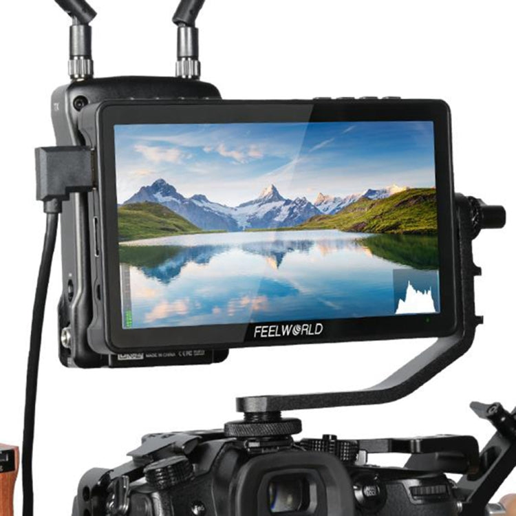 FEELWORLD F5 Pro V4 6 inch Touch Screen DSLR Camera Field Monitor 3D LUT 4K HDMI Input Output Tilt Arm - On-camera Monitors by FEELWORLD | Online Shopping UK | buy2fix