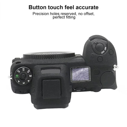 For Nikon Z7 II Soft Silicone Protective Case (Black) - Camera Accessories by buy2fix | Online Shopping UK | buy2fix