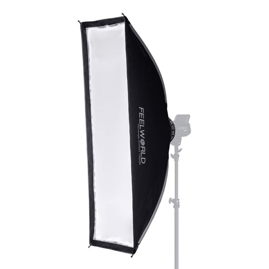 FEELWORLD FSR120 30x120cm Rectangular Softbox Quick Release Bowens Mount Diffuser -  by FEELWORLD | Online Shopping UK | buy2fix