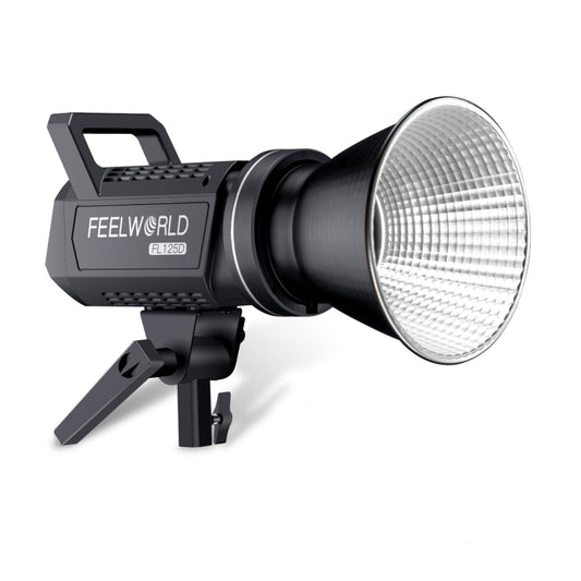 FEELWORLD FL125D 125W Daylight Point Source Video Light, Bluetooth APP Control(AU Plug) - Shoe Mount Flashes by FEELWORLD | Online Shopping UK | buy2fix