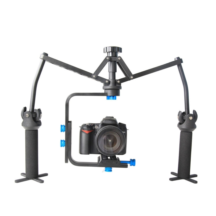 YELANGU YLG-0108F Spider Stabilizer with Quick Release Plate for Camcorder DV Video Camera DSLR - Camera Stabilizer by YELANGU | Online Shopping UK | buy2fix