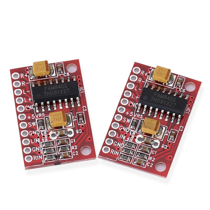 2 PCS LandaTianrui LDTR-WG0126 3W Audio Amplifier Board (Red) - Other Accessories by buy2fix | Online Shopping UK | buy2fix