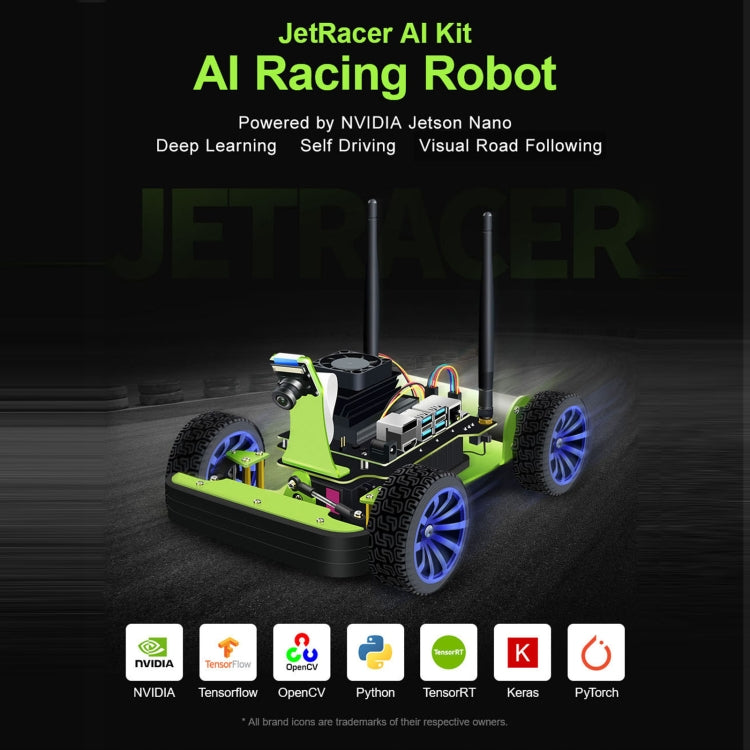 Waveshare JetRacer AI Kit, AI Racing Robot Powered by Jetson Nano - Consumer Electronics by WAVESHARE | Online Shopping UK | buy2fix