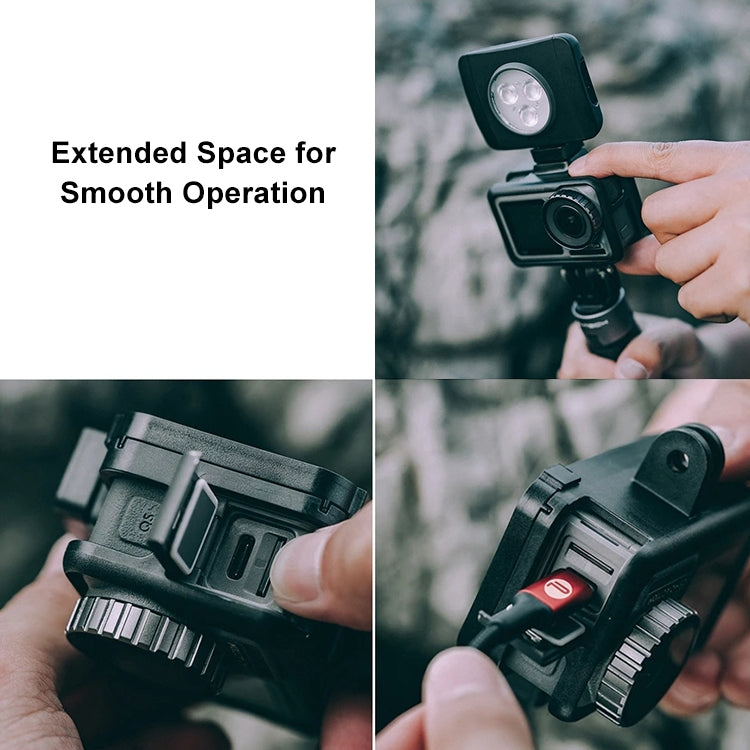 PGYTECH P-11B-010 Sports Camera Rabbit Cage Accessory Vlog for DJI Osmo Action - Protection Frame by PGYTECH | Online Shopping UK | buy2fix