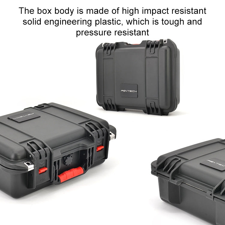 PGYTECH P-SP-101 Shockproof Waterproof Explosion-proof Hard Box Carrying Case for DJI Shark (Black) - Backpacks & Bags by PGYTECH | Online Shopping UK | buy2fix