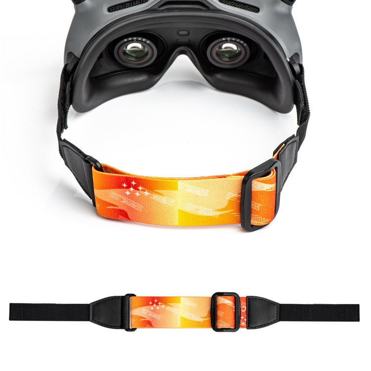 For DJI Avata Goggles 2 STARTRC Headband Elastic Straps(Orange) - Other Accessories by STARTRC | Online Shopping UK | buy2fix