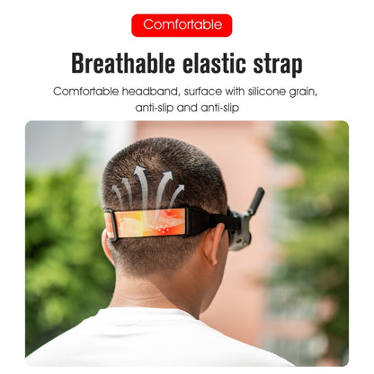 For DJI Avata Goggles 2 STARTRC Headband Elastic Straps(Orange) - Other Accessories by STARTRC | Online Shopping UK | buy2fix