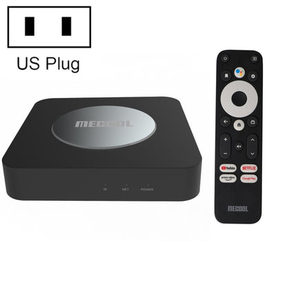 MECOOL KM2 Plus 4K Smart TV BOX Android 11.0 Media Player with Remote Control, Amlogic S905X2 Quad Core, RAM: 2GB, ROM: 16GB, US Plug - Consumer Electronics by MECOOL | Online Shopping UK | buy2fix