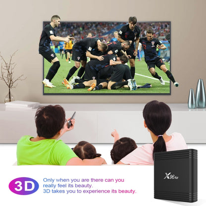 X96 Air 8K Smart TV BOX Android 9.0 Media Player with Remote Control, Quad-core Amlogic S905X3, RAM: 2GB, ROM: 16GB, Dual Band WiFi, EU Plug - Consumer Electronics by buy2fix | Online Shopping UK | buy2fix