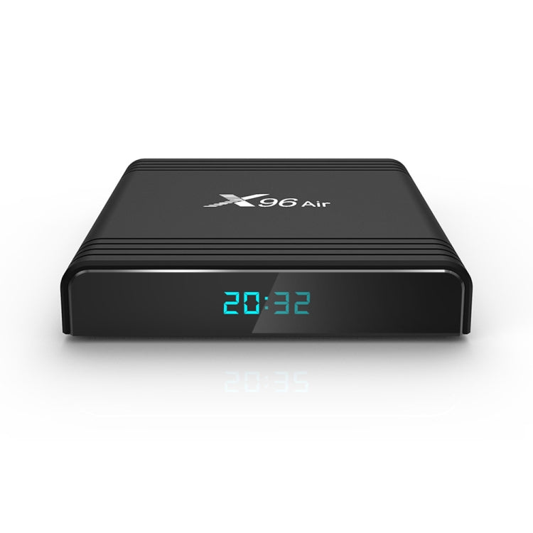 X96 Air 8K Smart TV BOX Android 9.0 Media Player with Remote Control, Quad-core Amlogic S905X3, RAM: 4GB, ROM: 64GB, Dual Band WiFi, Bluetooth, EU Plug - Consumer Electronics by buy2fix | Online Shopping UK | buy2fix