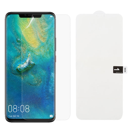 Soft Hydrogel Film Full Cover Front Protector for Huawei Mate 20 Pro - Mobile Accessories by buy2fix | Online Shopping UK | buy2fix