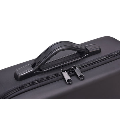 LS4456 Portable Drone PU Shoulder Storage Bag Handbag for DJI Mavic Mini 2(Black + Red Liner) - DJI & GoPro Accessories by buy2fix | Online Shopping UK | buy2fix