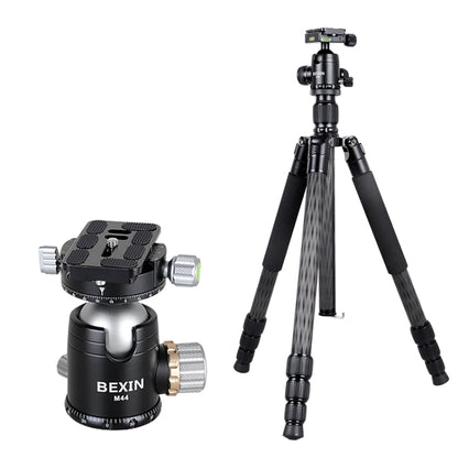 BEXIN W324C M44 Carbon Fiber Tripod Stable Shooting Camera for Video Point Dslr Camera - Tripods by BEXIN | Online Shopping UK | buy2fix