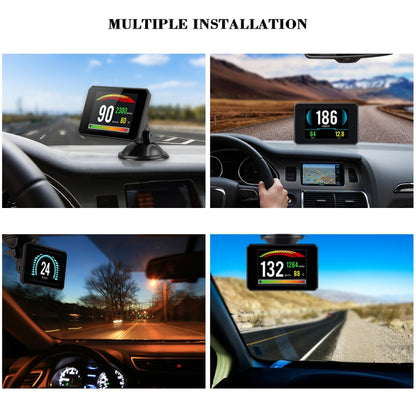 P16 Car HUD Head-up Display OBD2 Fault Code Elimination -  by buy2fix | Online Shopping UK | buy2fix