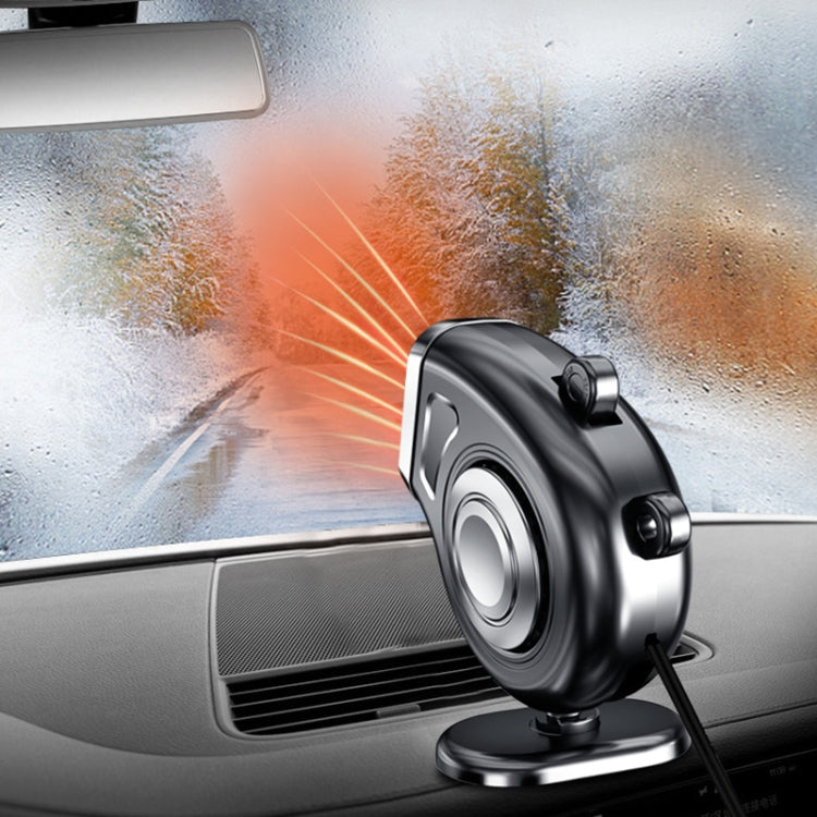 Portable Car Dashboard Electric Heater Winter Defroster, Voltage:24V(Black) -  by buy2fix | Online Shopping UK | buy2fix