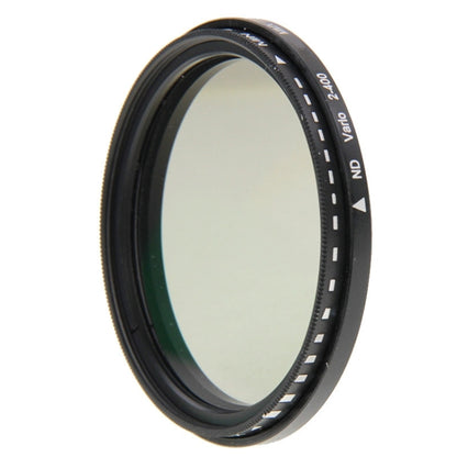 46mm ND Fader Neutral Density Adjustable Variable Filter, ND2 to ND400 Filter - Camera Accessories by buy2fix | Online Shopping UK | buy2fix