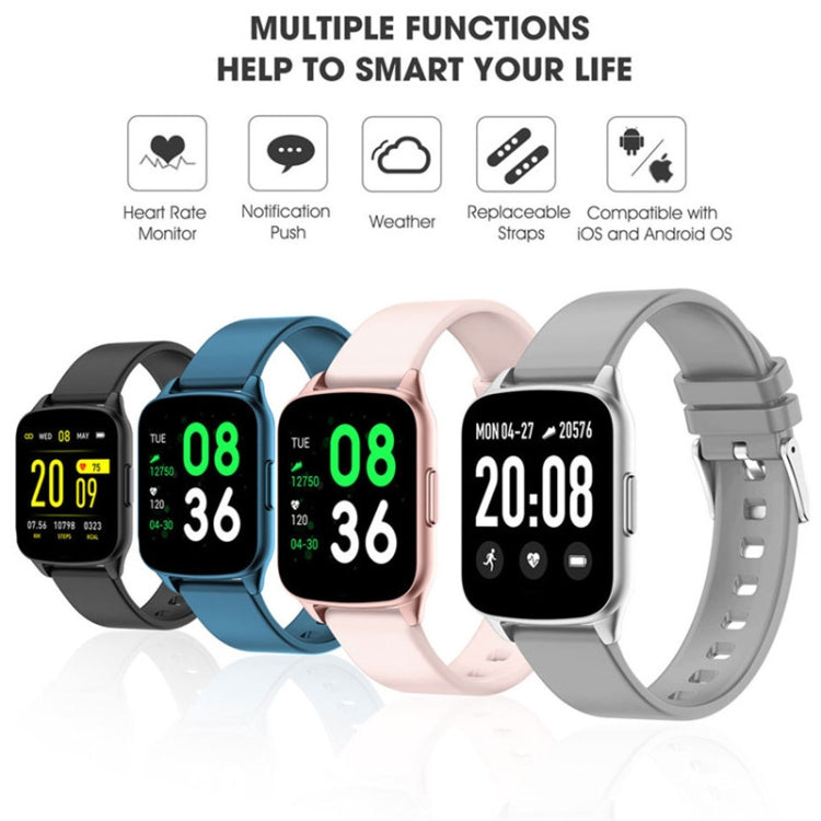 Lokmat KW17 1.3 inch TFT Screen IP68 Waterproof Smart Watch, Support Sleep Monitor / Heart Rate Monitor / Blood Pressure Monitor(Black) - Smart Wear by Lokmat | Online Shopping UK | buy2fix