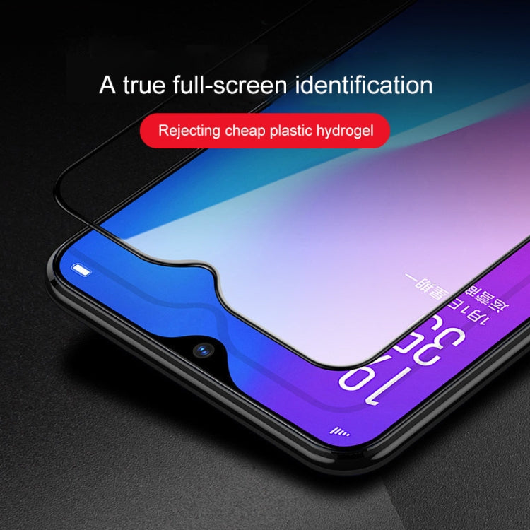 For OPPO Reno4 5G 9D Full Glue Full Screen Tempered Glass Film - OPPO Tempered Glass by imak | Online Shopping UK | buy2fix