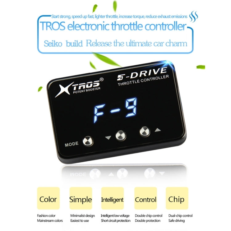 For Nissan Terra 2018- TROS KS-5Drive Potent Booster Electronic Throttle Controller - In Car by TROS | Online Shopping UK | buy2fix