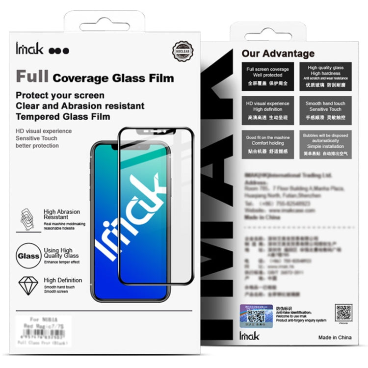 For Xiaomi Black Shark 4 / 4 Pro IMAK 9H Surface Hardness Full Screen Tempered Glass Film Pro+ Series -  by imak | Online Shopping UK | buy2fix