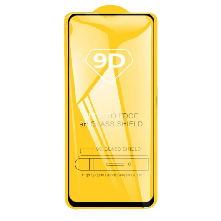 For OPPO A74 5G / A74 4G 9D Full Glue Full Screen Tempered Glass Film - OPPO & vivo Accessories by buy2fix | Online Shopping UK | buy2fix