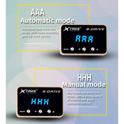 For Ford Ranger 2012-2020 TROS 8-Drive Potent Booster Electronic Throttle Controller Speed Booster - In Car by TROS | Online Shopping UK | buy2fix